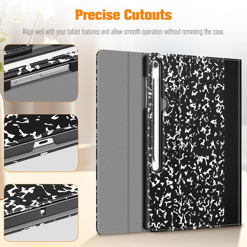 Multiple Angle Portfolio Cover for Galaxy Tab S10 FE Plus 13.1-inch (SM-X620/SM-X626) | Fintie