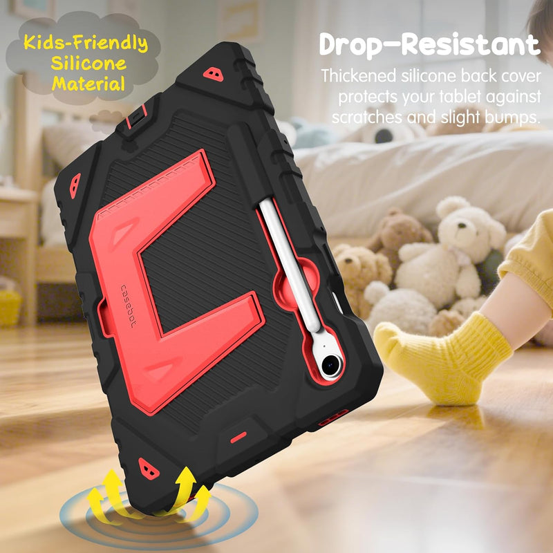 Galaxy Tab S10 Lite 2025/Tab S10 FE 5G 2025/Tab S9 FE 5G/Tab S9 11-inch Kid-Friendly Case with Kickstand | Fintie