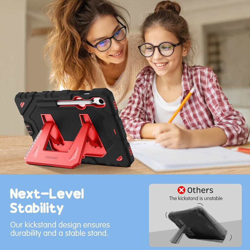Galaxy Tab S10 Lite 2025/Tab S10 FE 5G 2025/Tab S9 FE 5G/Tab S9 11-inch Kid-Friendly Case with Kickstand | Fintie