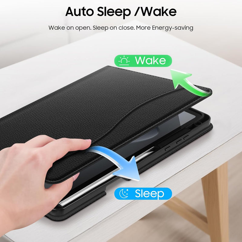 Galaxy Tab S11 5G (SM-X730/SM-X736B) 2025 Multi-Angle Viewing Case with Soft TPU Back | Fintie