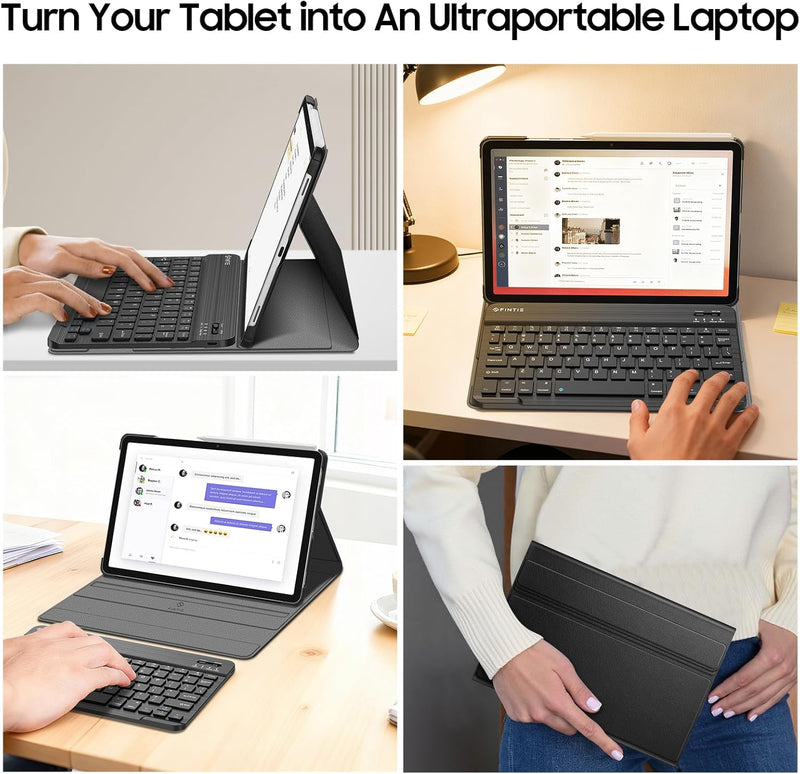 Keyboard Case for Samsung Galaxy Tab S11 5G 11" 2025 (SM-X730/SM-X736B) | Fintie