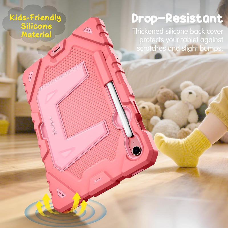 Galaxy Tab S10 Lite 2025/Tab S10 FE 5G 2025/Tab S9 FE 5G/Tab S9 11-inch Kid-Friendly Case with Kickstand | Fintie
