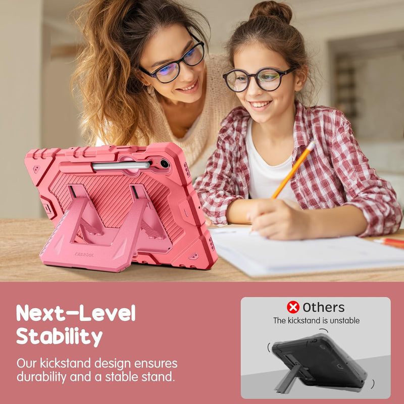Galaxy Tab S10 Lite 2025/Tab S10 FE 5G 2025/Tab S9 FE 5G/Tab S9 11-inch Kid-Friendly Case with Kickstand | Fintie