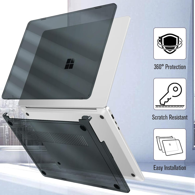Surface Laptop 7 15-inch ( Model: 2037) Snap-On HardShell Protective Cover | Fintie