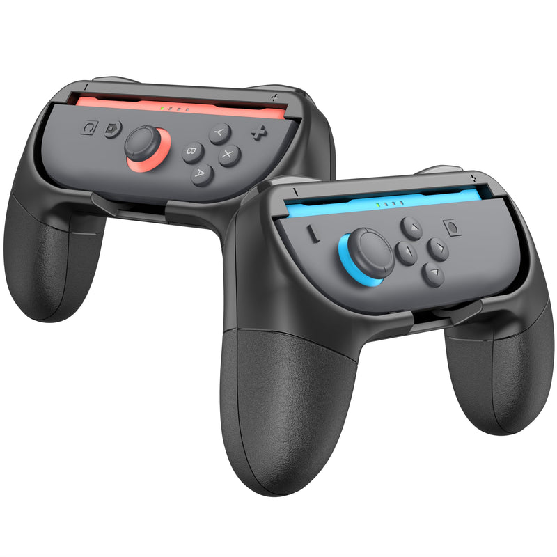Joy-Con Controller Hand Grips for Nintendo Switch 2 (2025), Ergonomic Design, Wear-Resistant Comfort Handle Holders  | Fintie