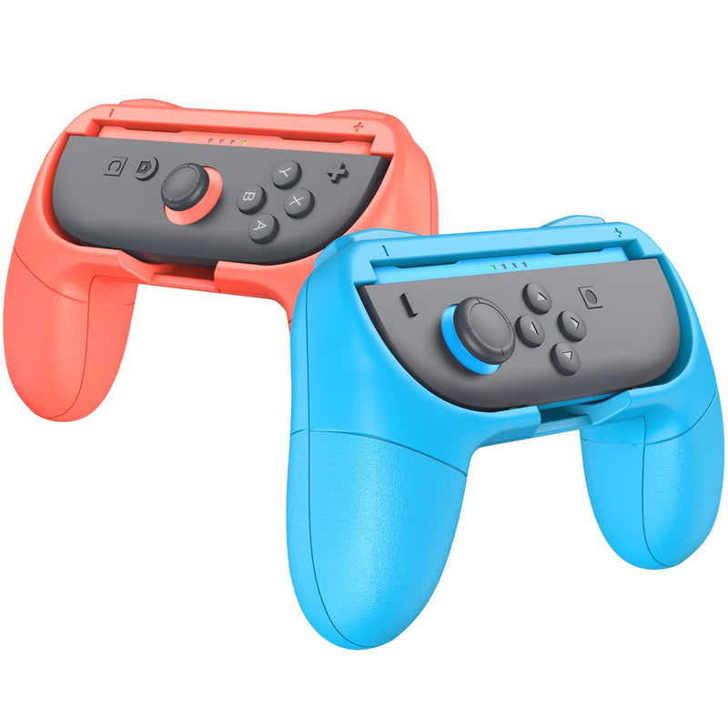 Joy-Con Controller Hand Grips for Nintendo Switch 2 (2025), Ergonomic Design, Wear-Resistant Comfort Handle Holders  | Fintie