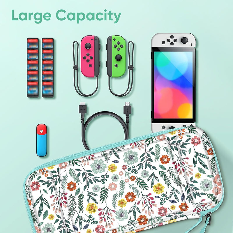 Nintendo Switch OLED Model 2021 / Switch 2017 Carrying Case | Fintie