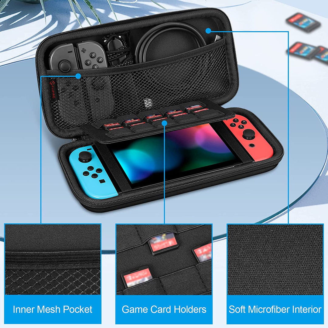 Nintendo Switch 本体 とケース Nintendo Switch OLED Model 2021/Switch 2017 Portable Case | Fintie