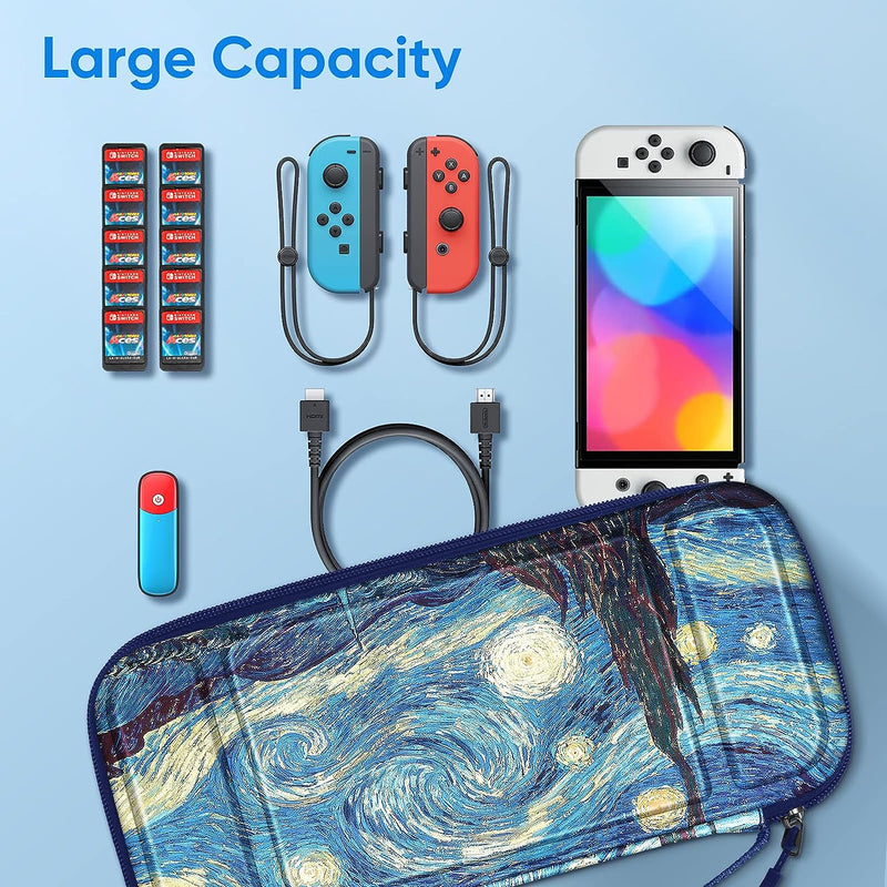 Nintendo Switch OLED Model 2021 / Switch 2017 Carrying Case | Fintie