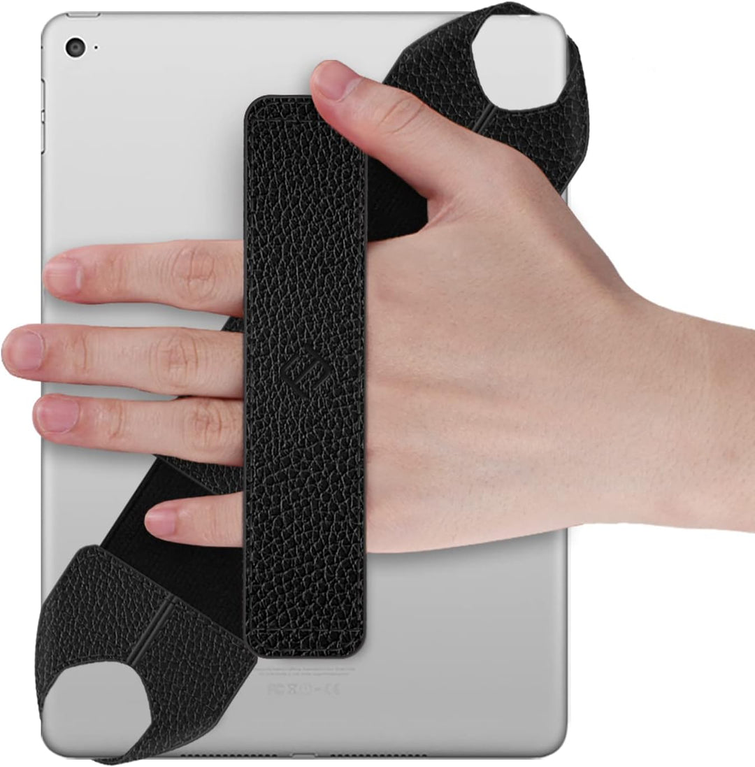 Produktbild von Universal-Handschlaufe Für Handys Und Tablets Mit 19,1 - 27,9 Cm , Verstellbares Elastisches Griffband, Einhandbedienung, Unterstützung Für IPad Pro Air Mini, Galaxy Tab, Kindle EReader