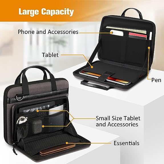 11-11.6 Inch Tablet Sleeve Bag with Handle and Shoulder Strap | FINPAC