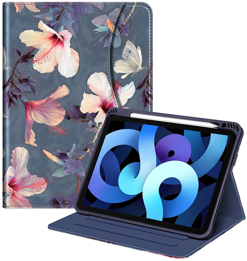 iPad Air 5 / iPad Air 4 Multi-Angle Case w/ Soft TPU Back | Fintie