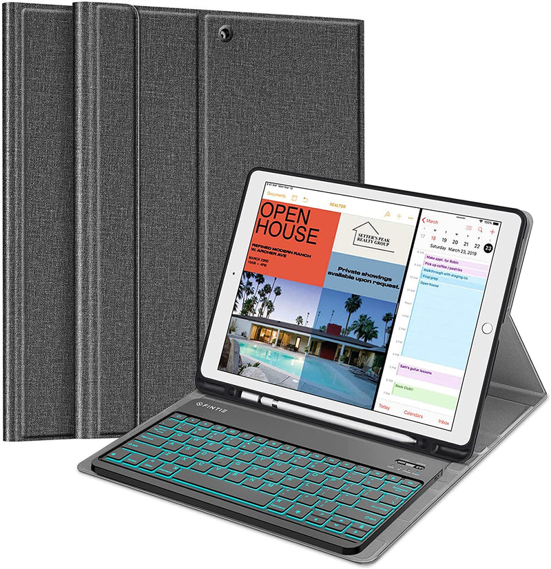 iPad Pro 12.9 Inch (2017/2015) Backlit Keyboard Case | Fintie