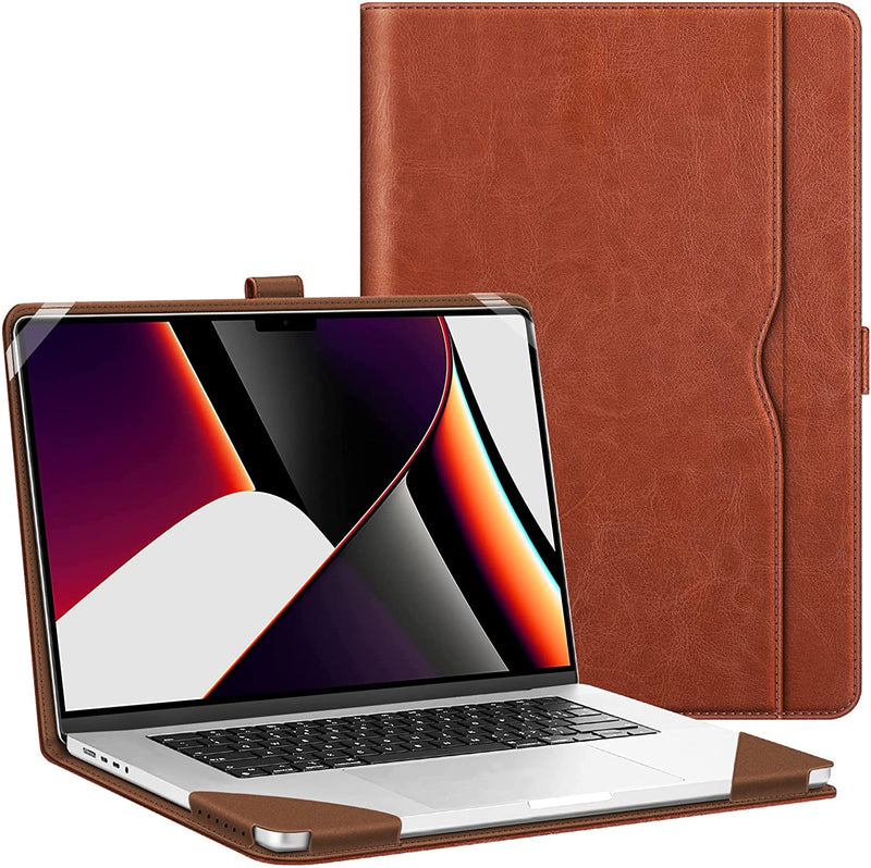 Soft Vintage Leather Sleeve Case For New Macbook Air 15.3 M2 Chip Air 13 /  Pro 14 / Pro 15 / Pro 16