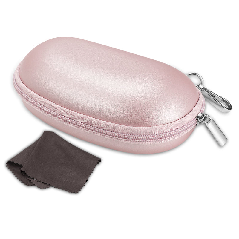 Zipper Eyeglasses Case with Carabiner | Fintie