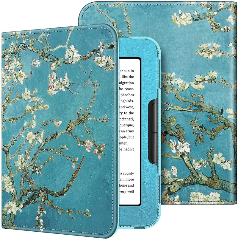 Nook GlowLight 4e/4 Vegan Leather Folio Case w/ Hand Strap | Fintie
