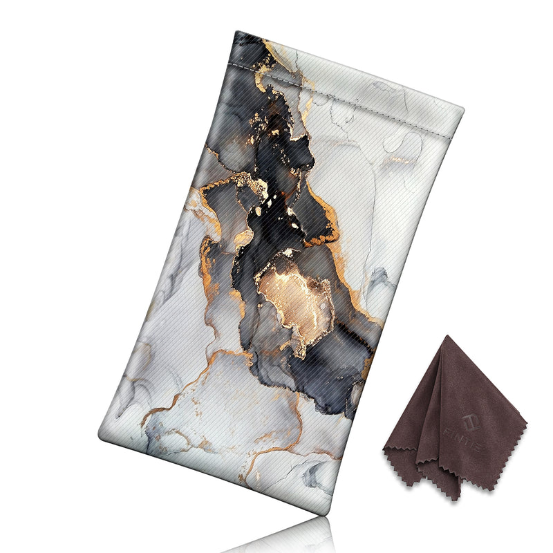 Eyeglasses Pouch with Cleaning Cloth | Fintie