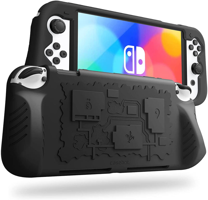 fintie nintendo switch oled black case