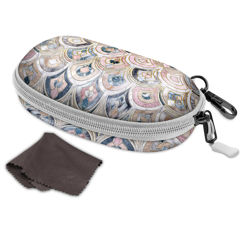 Zipper Eyeglasses Case with Carabiner | Fintie