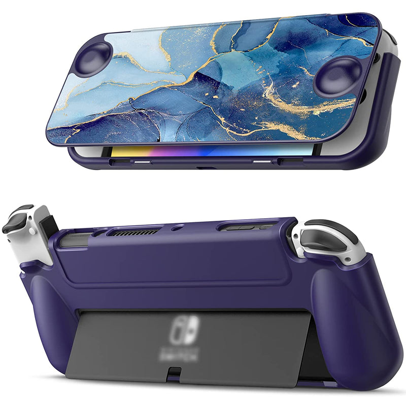 Nintendo Switch OLED Slim Soft TPU Flip Case | Fintie