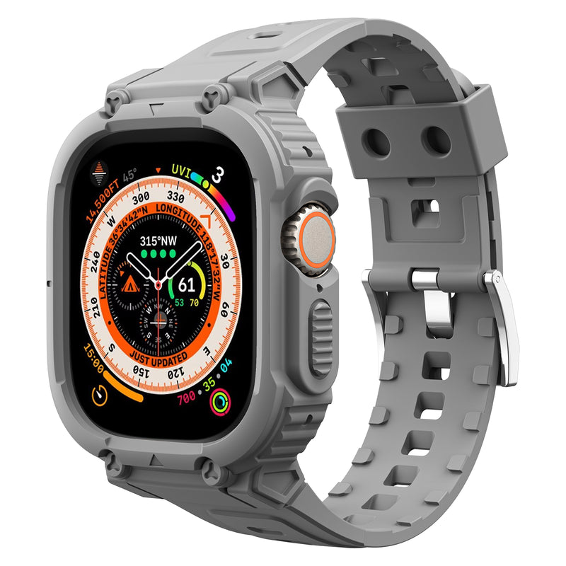 Apple Watch Ultra 49mm Band with Bumper Case | Fintie