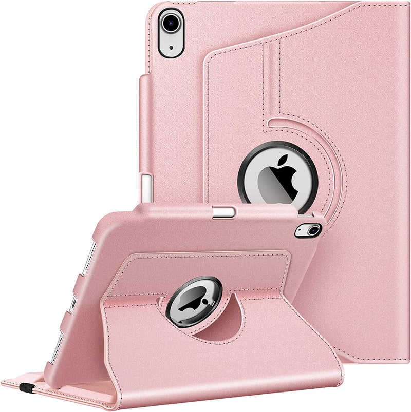 iPad 11-Inch A16 Chip 2025, iPad 10th Gen (2022) 360-Degree Rotating Case w/ Pencil Holder | Fintie