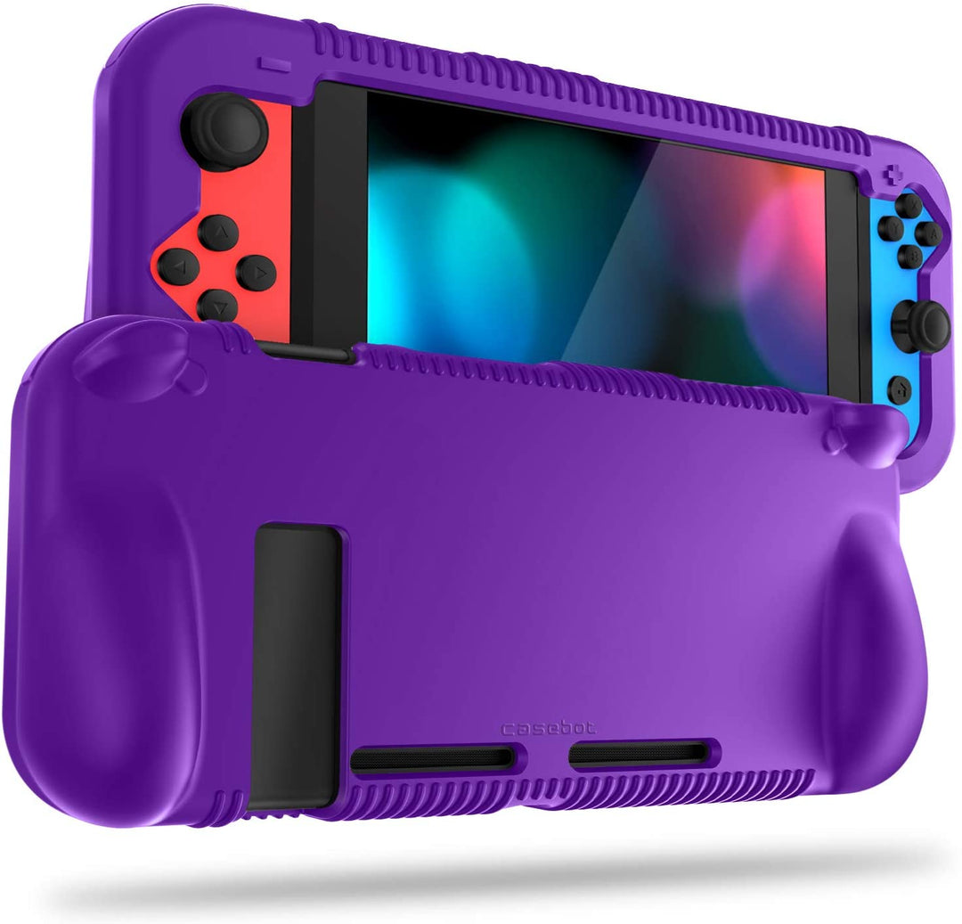 Fintie for Nintendo Switch ケース 任天堂Switch シリコンケース ニンテンドースイッチ 保護カバー 衝撃吸収 擦り傷防止 Nintendo Switch Conso mxn26g8 ニンテンドーカバー Nintendo Switch ケース 一体式全面保護