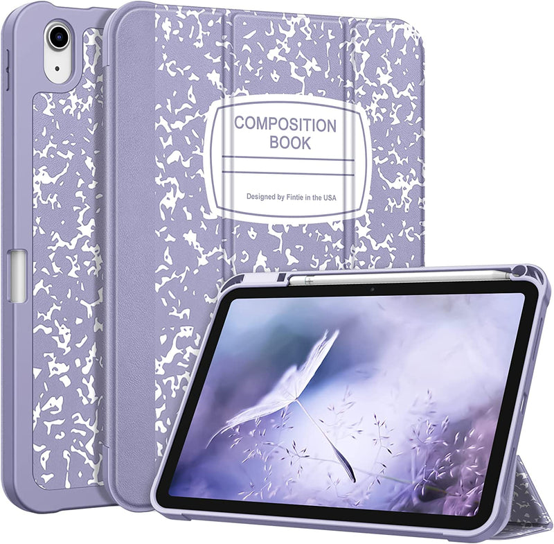 iPad 11-Inch A16 Chip (2025)/iPad 10th Generation 10.9-Inch SlimShell Case w/Soft TPU Stand Back & Pencil Holder | Fintie