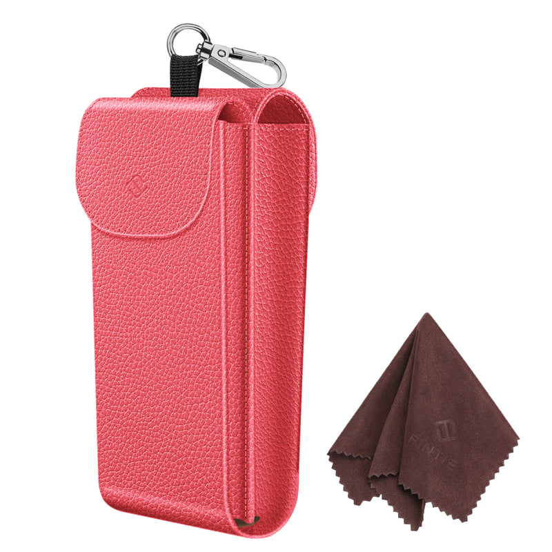 Double Eyeglasses Case with Carabiner Hook | Fintie