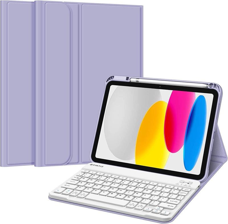 iPad 11-inch A16 Chip (2025), iPad 10th Gen (2022) Keyboard Case w/ Pencil Holder | Fintie