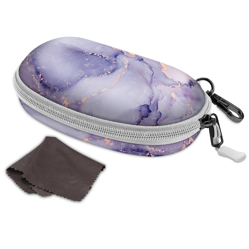 Zipper Eyeglasses Case with Carabiner | Fintie