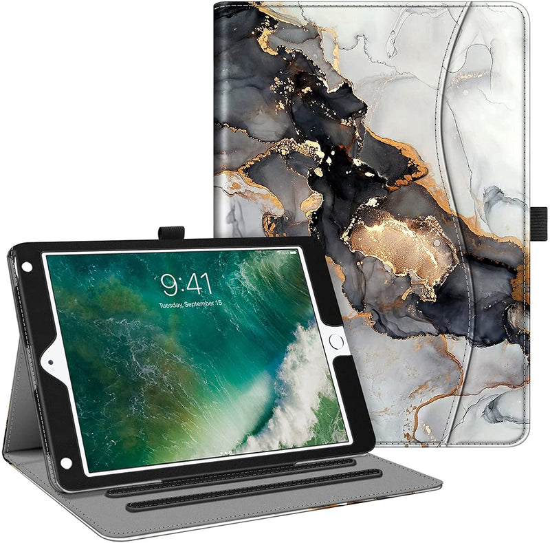 Fintie Case for iPad 9.7 2018 2017 / iPad Air 2 / iPad Air 1 - [Corner Protection] Multi-Angle Viewing Folio Cover w/Pocket, Auto Wake/Sleep for iPad 6th / 5th Generation