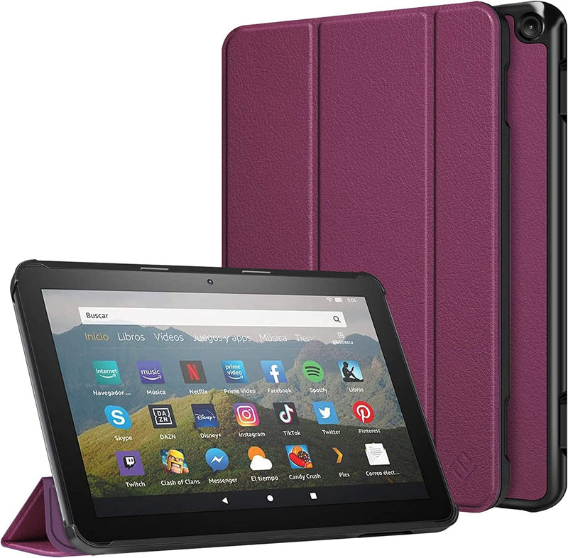 Fire HD 8 / Fire HD 8 Plus (12th/10th Gen, 2024/2022/2020) Slim Trifold Case | Fintie