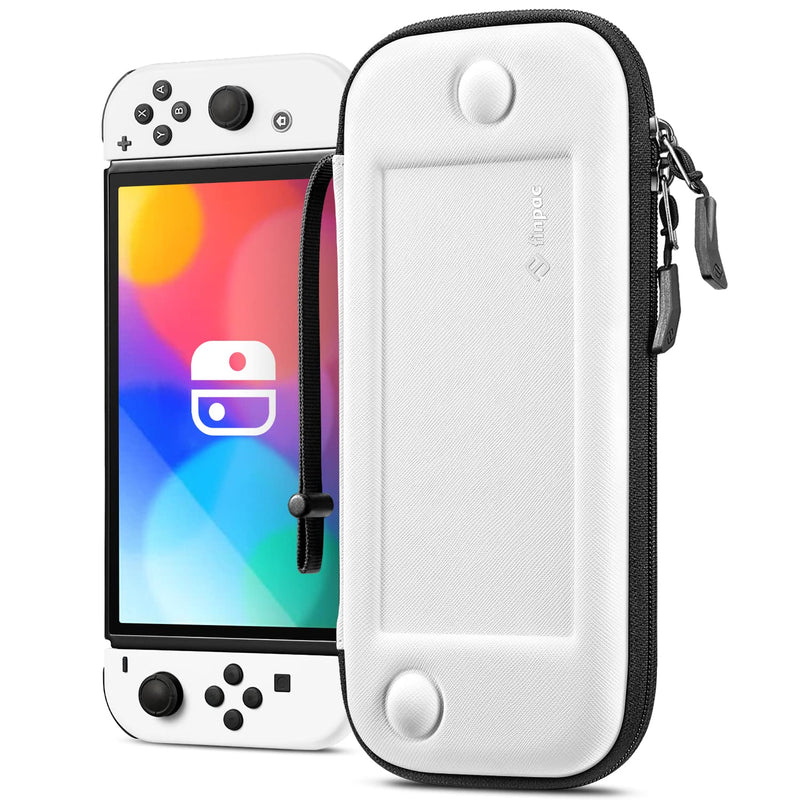 nintendo switch oled white case 