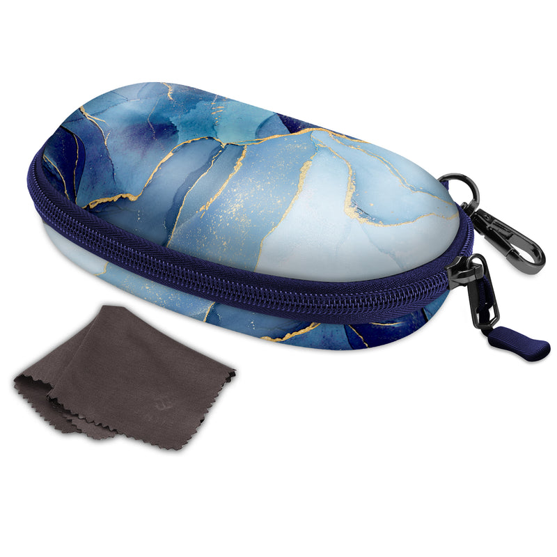 Zipper Eyeglasses Case with Carabiner | Fintie
