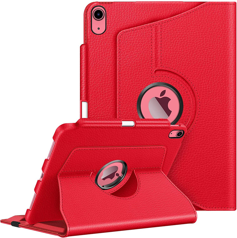 iPad 11-Inch A16 Chip 2025, iPad 10th Gen (2022) 360-Degree Rotating Case w/ Pencil Holder | Fintie