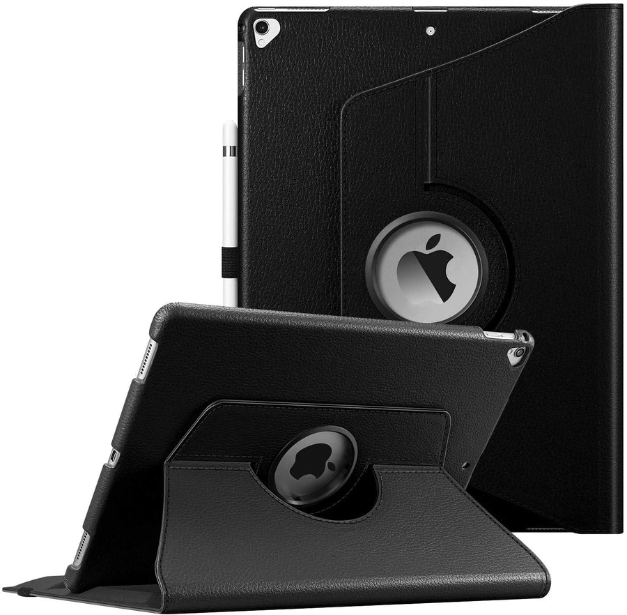 Custodia DMaos Per IPad Pro 12.9” 2017/2015 – Vintage Book In Pelle Sintetica Con Chiusura Magnetica, Blu