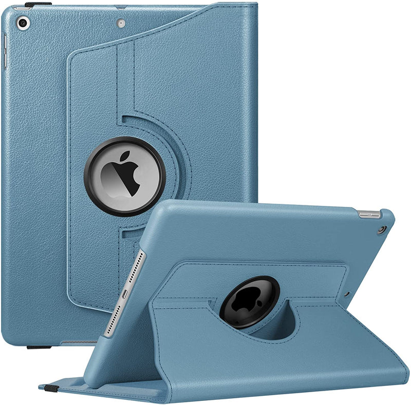 iPad 9th Gen, iPad 8th/7th Gen 360-Degree Rotating Case with Pencil Holder | Fintie