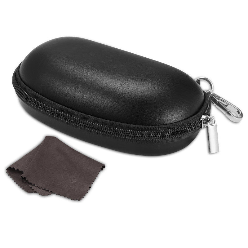 Zipper Eyeglasses Case with Carabiner | Fintie