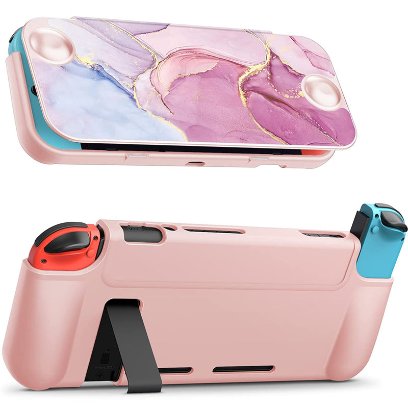 Nintendo Switch Flip Case with Front Cover & Ergonomic Grip | Fintie