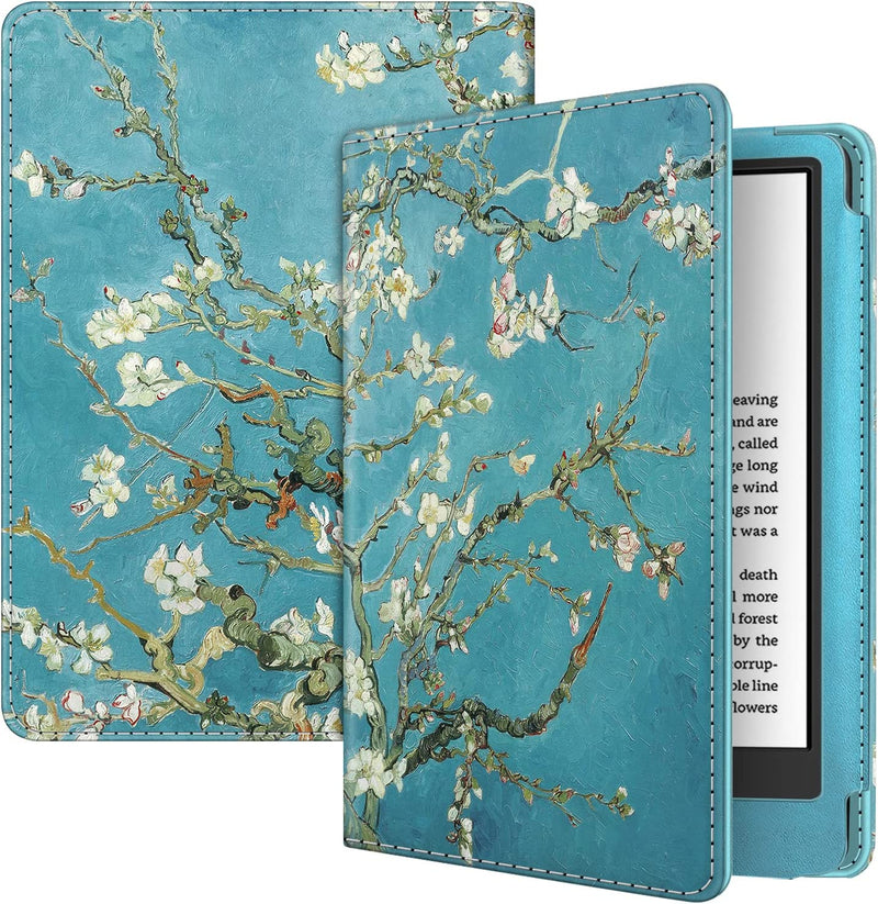 Kindle (11th Gen, 2022) Book-Style Vegan Leather Cover | Fintie