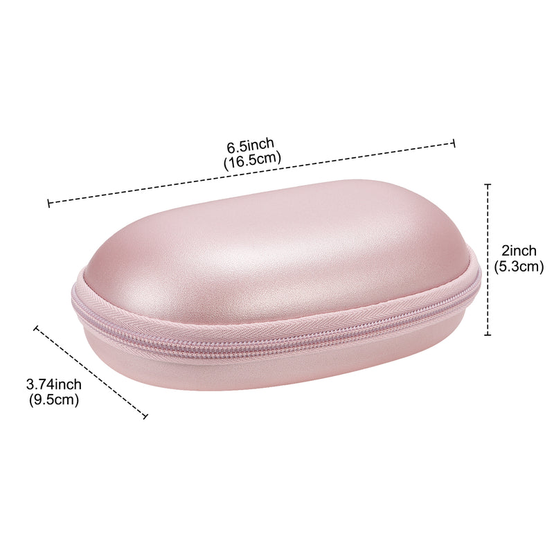 Zipper Eyeglasses Case with Carabiner | Fintie