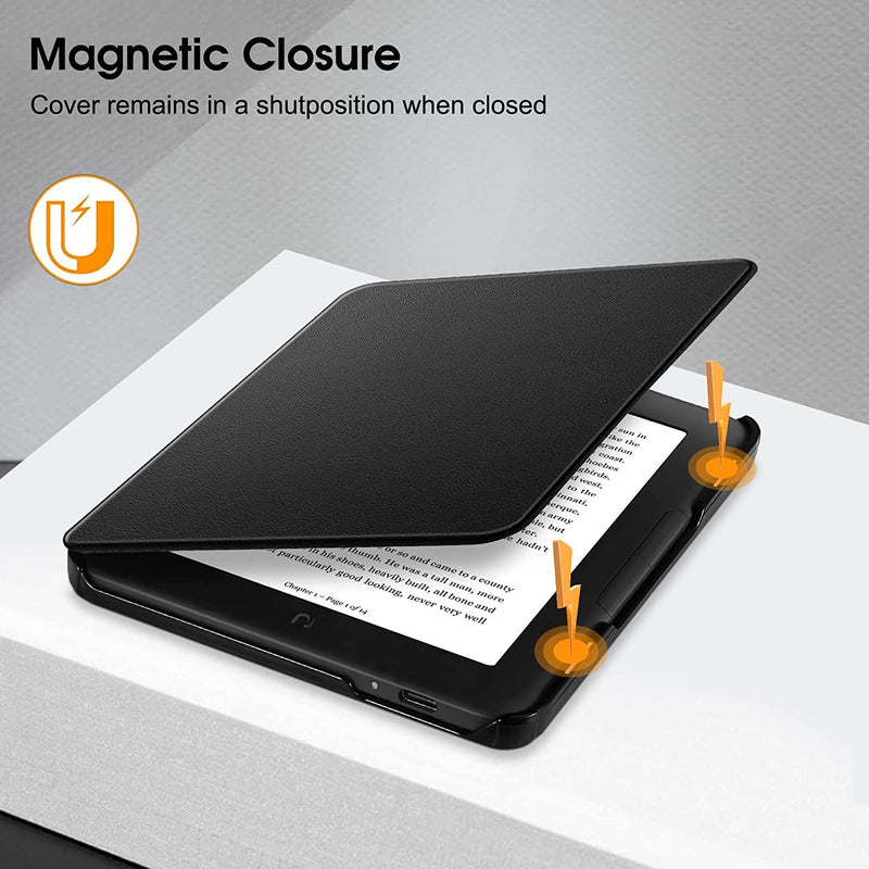 Nook GlowLight 4/4e Vegan Leather Slim Case | Fintie
