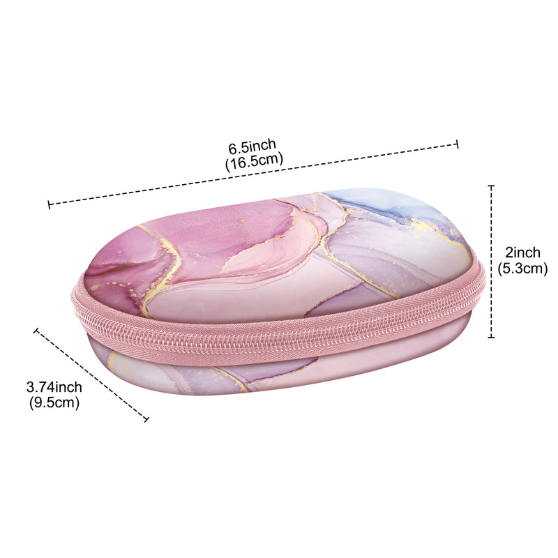 Zipper Eyeglasses Case with Carabiner | Fintie