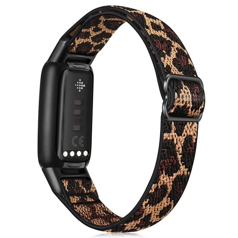 Fitbit Luxe Elastic Band Adjustable Stretchy Nylon Loop Band | Fintie