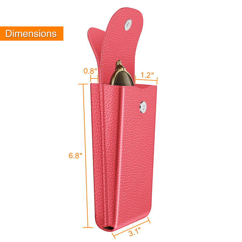Double Eyeglasses Case with Carabiner Hook | Fintie