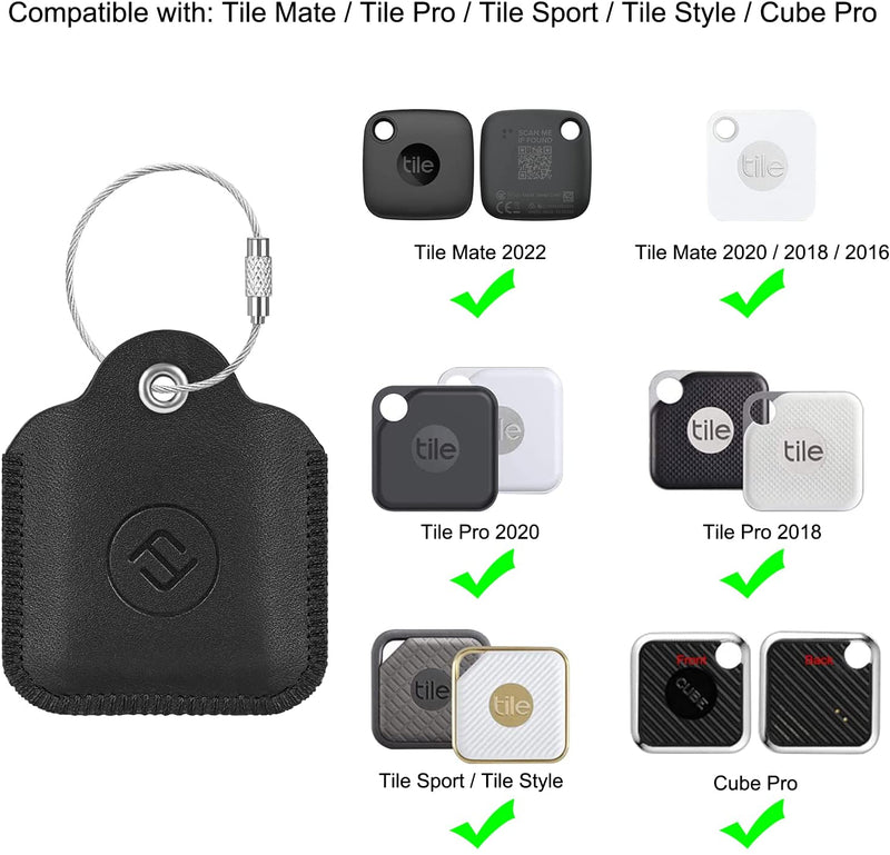 Tile Mate/Tile Pro/Tile Sport/Tile Style Key Finder Leather Case | Fintie