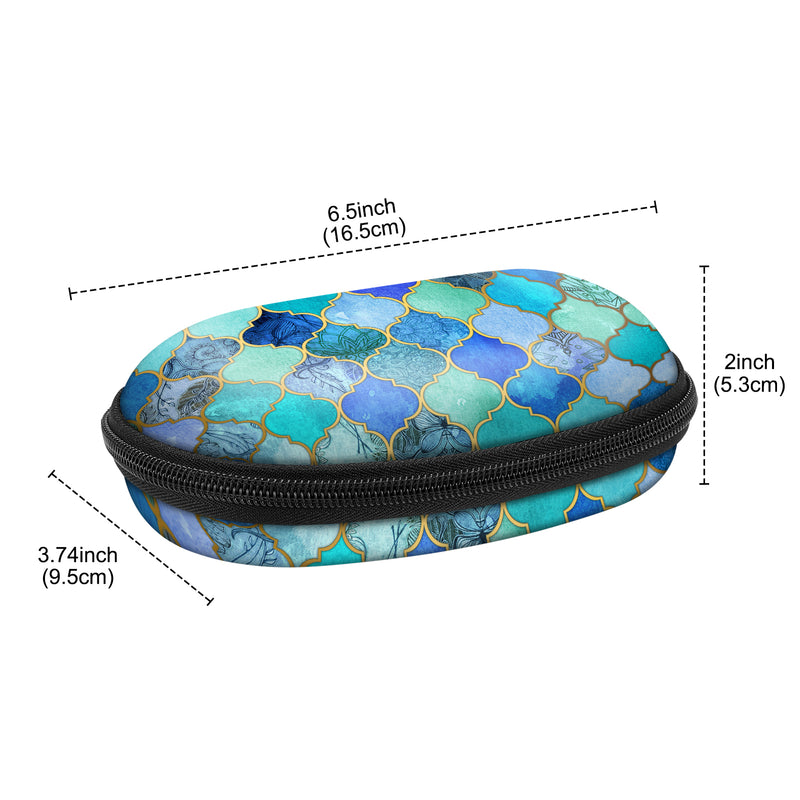 Zipper Eyeglasses Case with Carabiner | Fintie