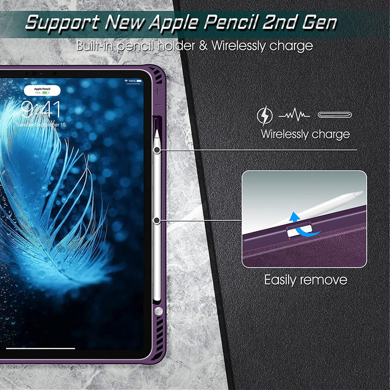 iPad Pro 12.9 Inch 6th/5th Gen 2022/2021 Multiple Angle Case | Fintie