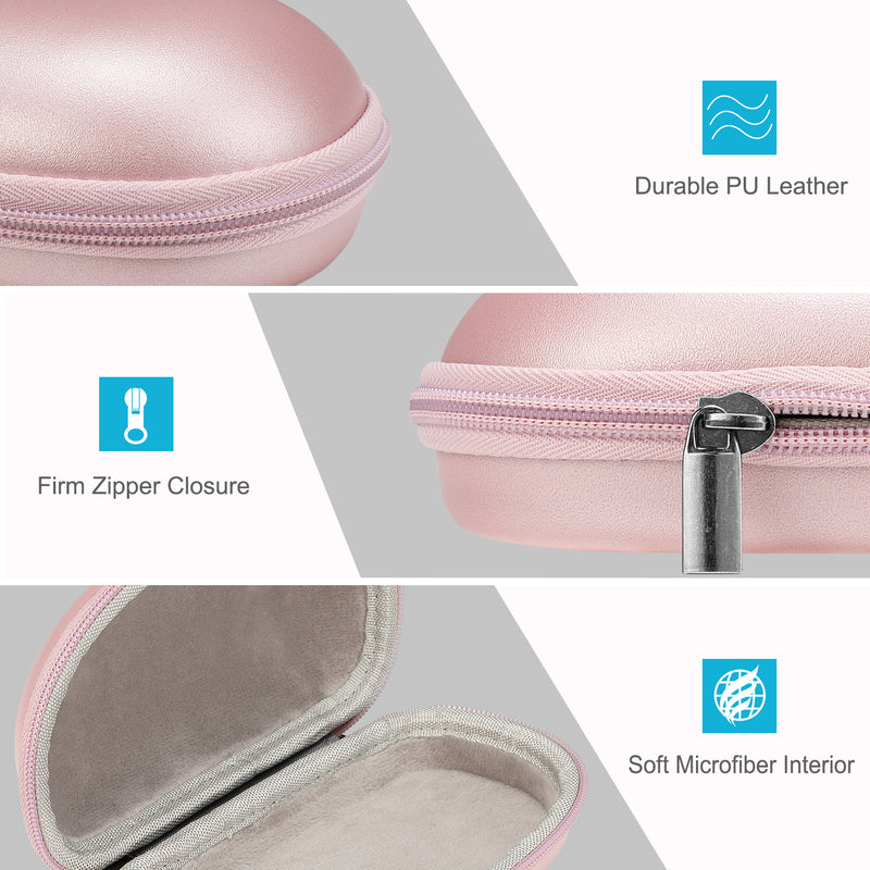 Zipper Eyeglasses Case with Carabiner | Fintie